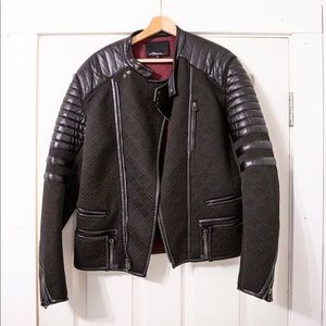 3.1 Phillip Lim Padded Moto Cross Jacket